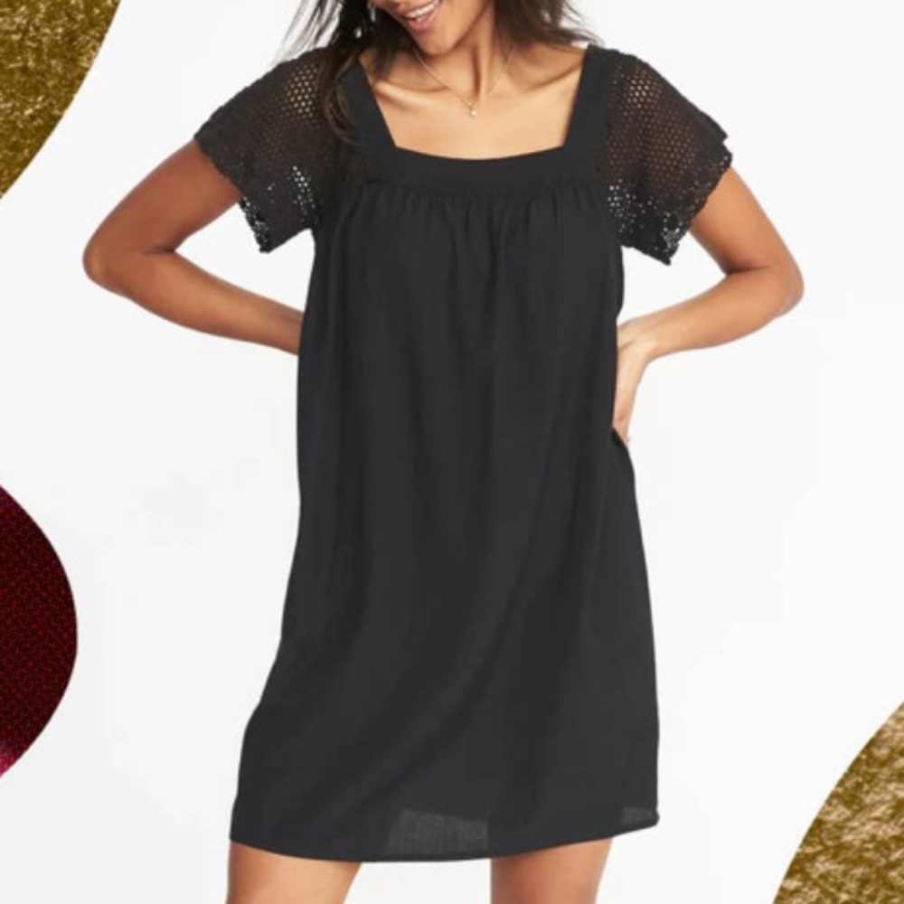 Boho embroidered dress